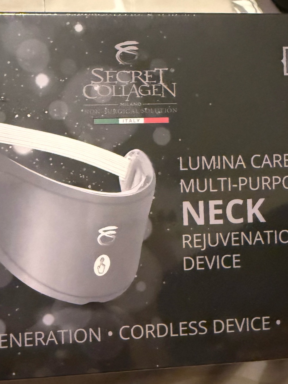 Lumina Care Gray Neck Rejuvenation Mask